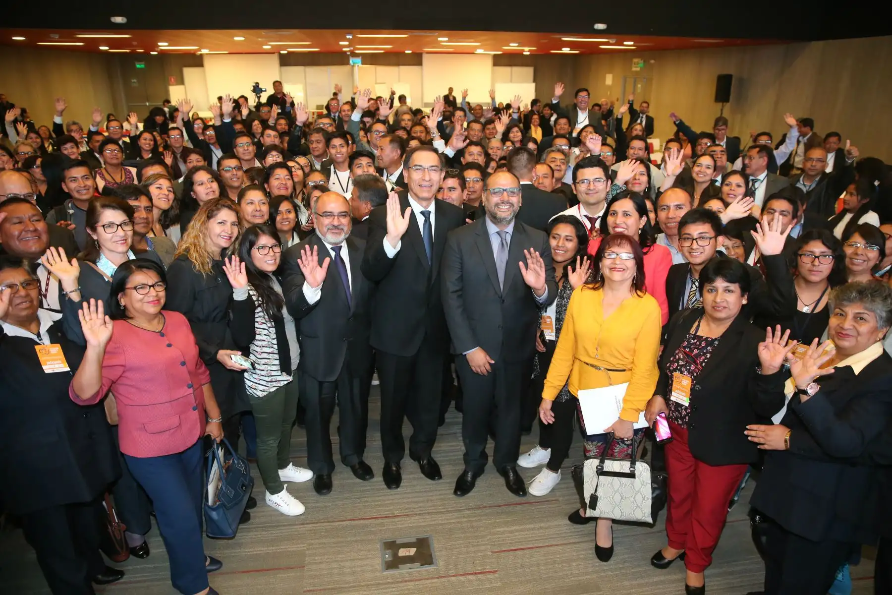 Presidente Martín Vizcarra participò en el XIII Encuentro Nacional de Regiones Educativas, organizado por el Consejo Nacional de Educación.Foto: ANDINA/Prensa Presidencia