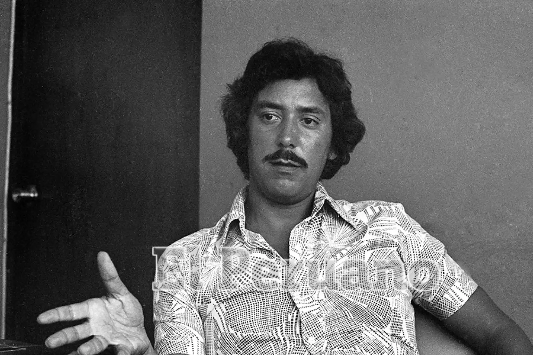Lima - 31 enero 1977 / Entrevista al abogado Enrique Bernales Ballesteros. Foto: Archivo Histórico de EL PERUANO / Oswaldo Sánchez