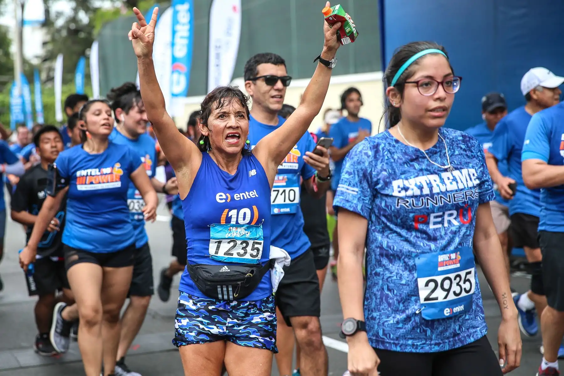Cada año se realiza la Carrera 10K ,afines de noviembre, que impulsa al deporte y a la buena salud. Foto:ANDINA/Oscar Farje