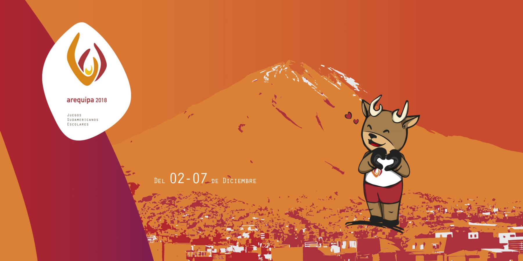 Taru es el venado andino que se convierte en la mascota de los Juegos Sudamericanos Escolares