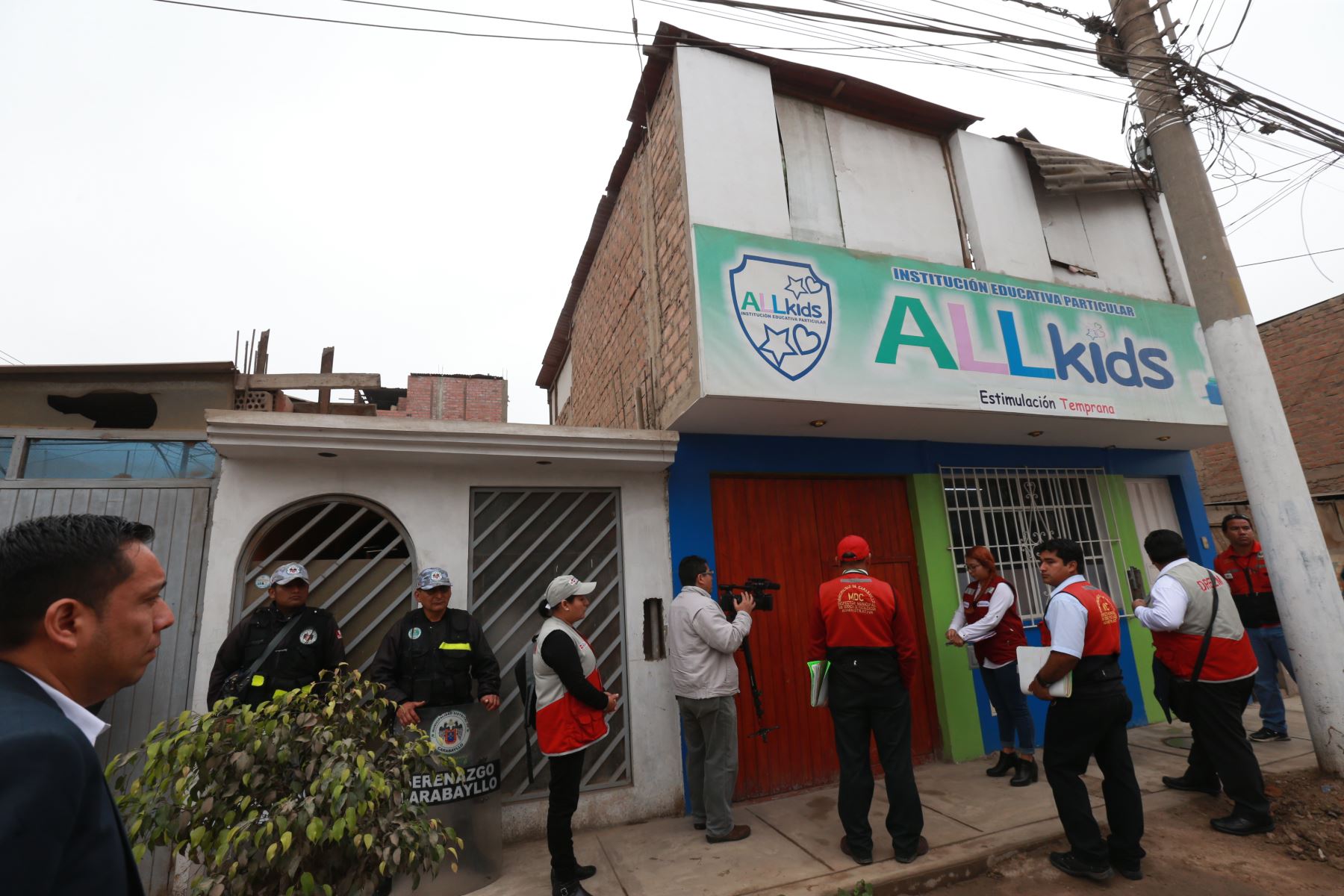 Colegio informal se ubica en el sector Los Álamos, Carabayllo. Foto: ANDINA/Norman Córdova