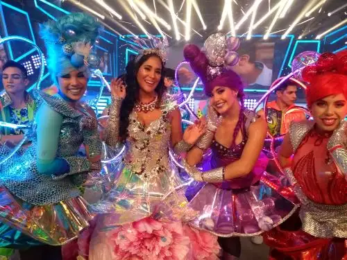 Melissa Paredes inicia temporada con un personaje de fantasía.