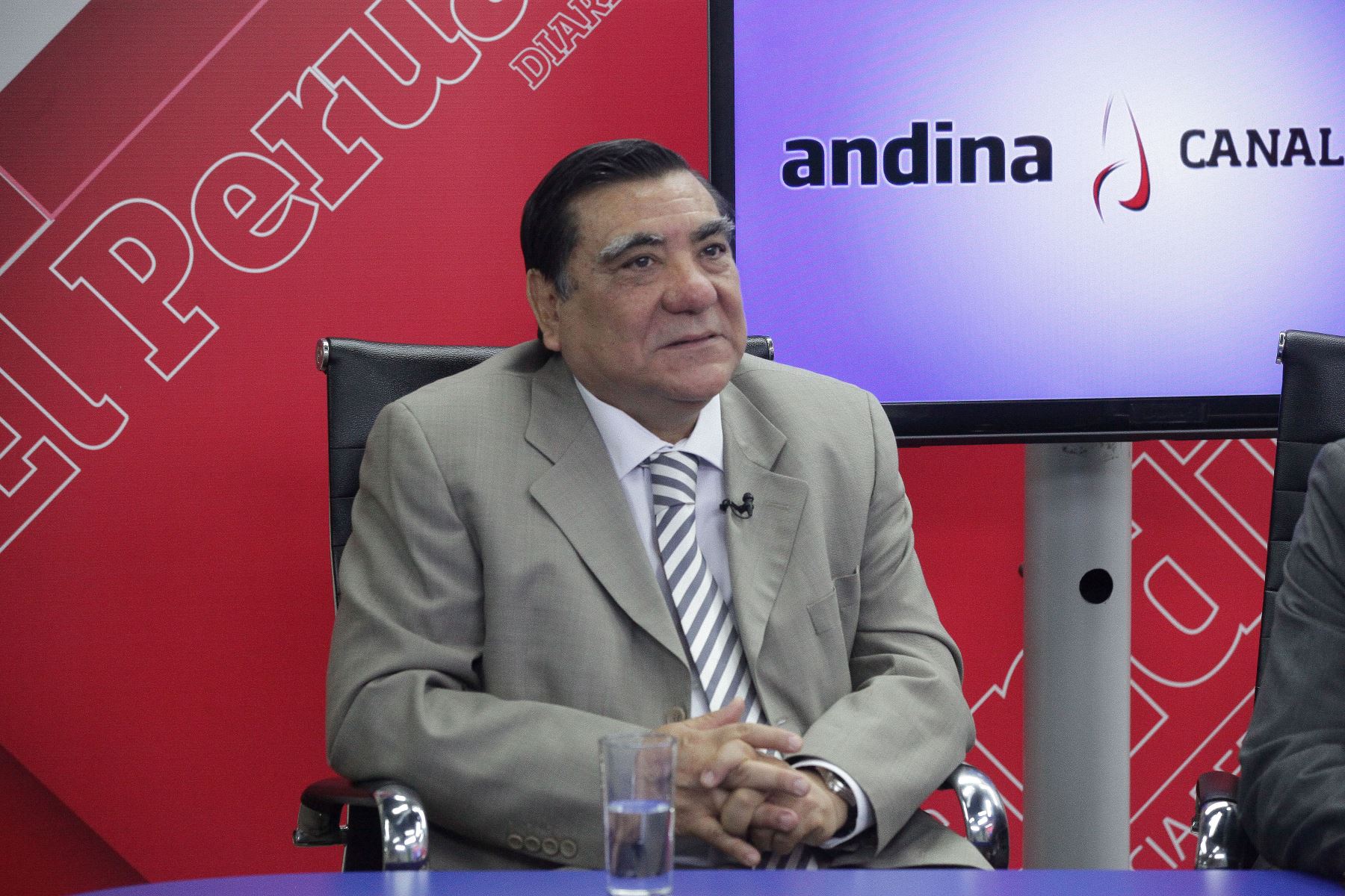 Ex presidente del Tribunal Constitucional, Víctor García Toma. Foto: ANDINA/Héctor Vinces