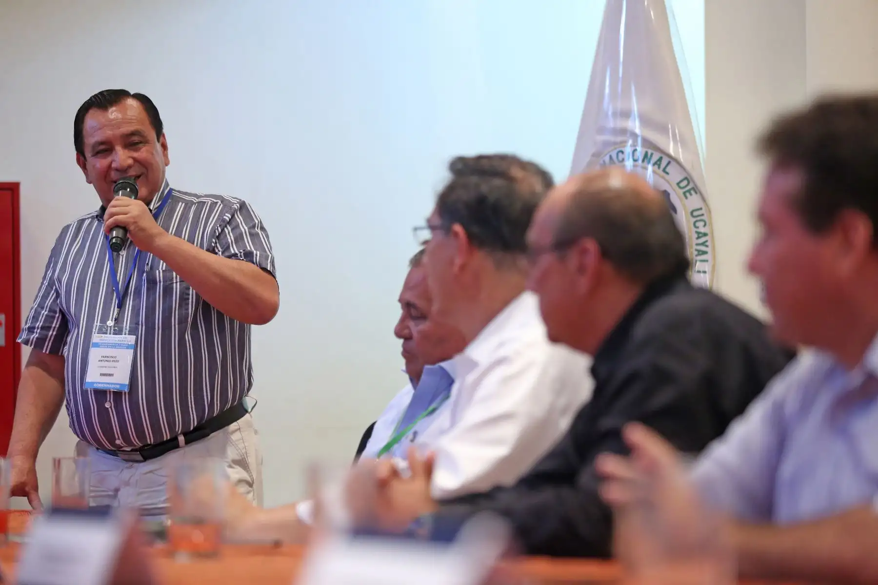 Jefe de Estado, Martín Vizcarra, lidera Taller de Inducción para la Transferencia y Buen Inicio de la Gestión Municipal de la región Ucayali. Foto: ANDINA/Juan Carlos Guzman/Prensa Presidencia