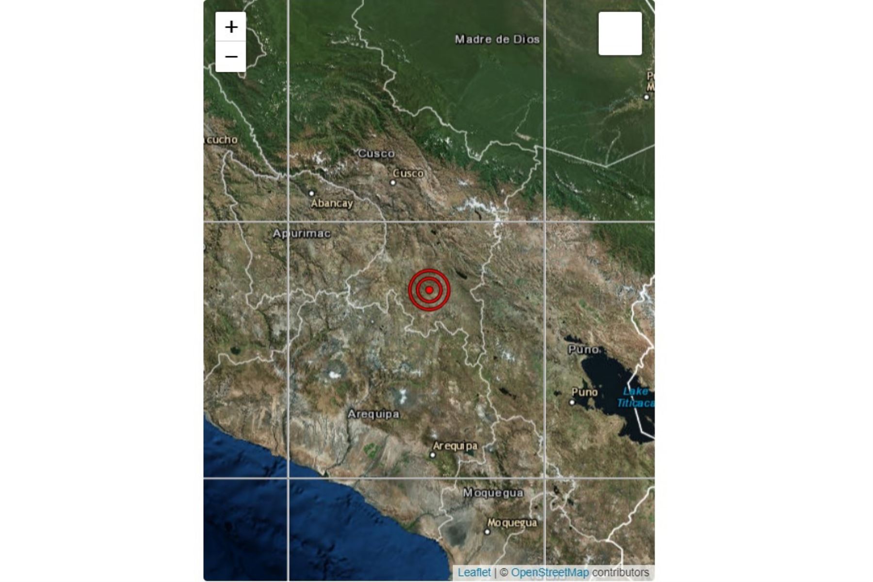Sismo de magnitud 3.7 remeció Cusco esta mañana..