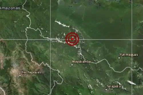 Sismo de magnitud 4.2 sacudió esta mañana la región San Martín.