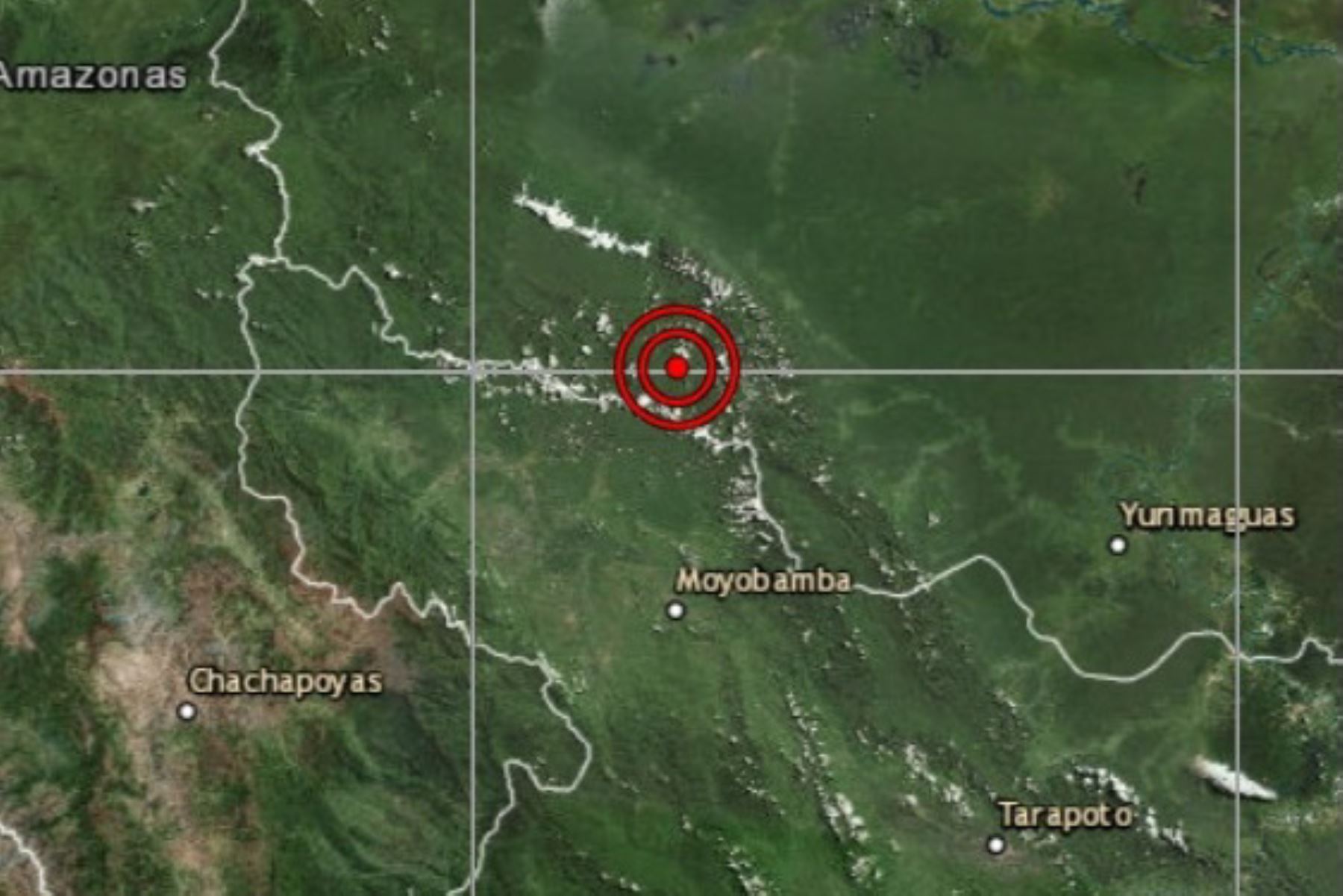 Sismo de magnitud 4.2 sacudió esta mañana la región San Martín.