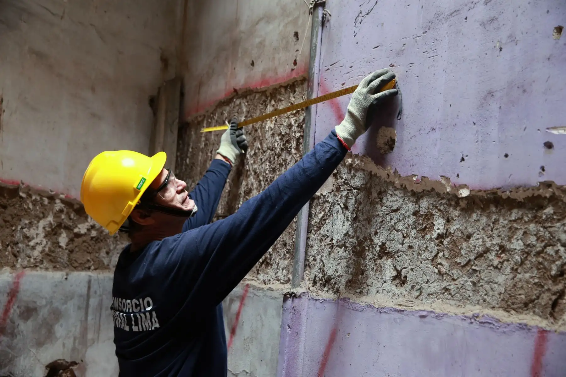 La Municipalidad de Lima  inicia los trabajos de restauración y puesta en valor del histórico Hospicio Bartolomé Manrique de la Plaza Francia .Foto: ANDINA/Norman Córdova