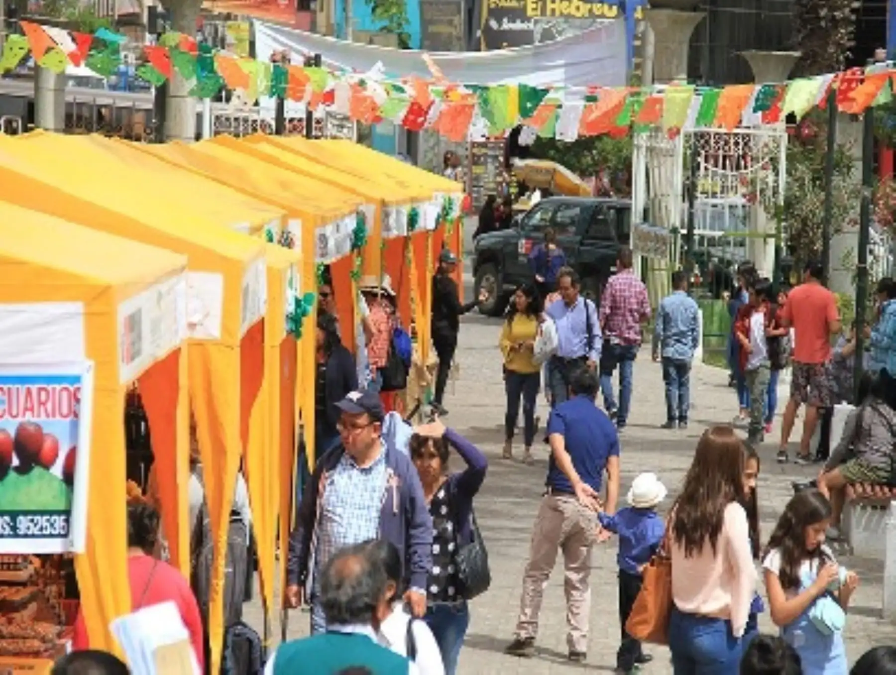 Arequipa: más de 6,000 asistentes capta feria de la chacra a la olla