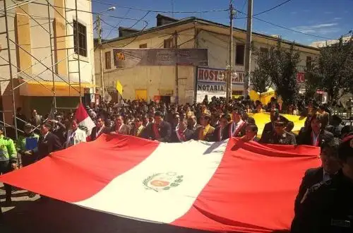 Región Pasco festeja con gran algarabía aniversario de creación