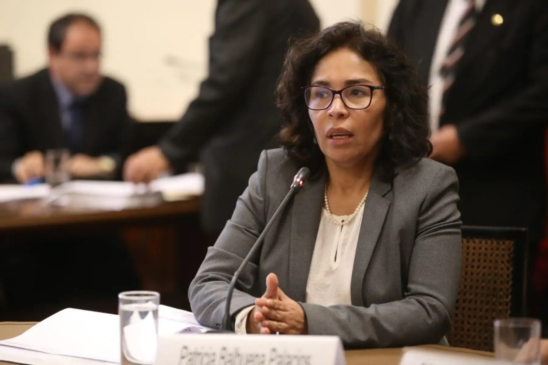 Ministra de Cultura, Patricia Balbuena.