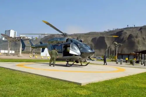 La Costa Verde ya cuenta con el primer helipuerto para atención de emergencias. Foto: ANDINA/Difusión.