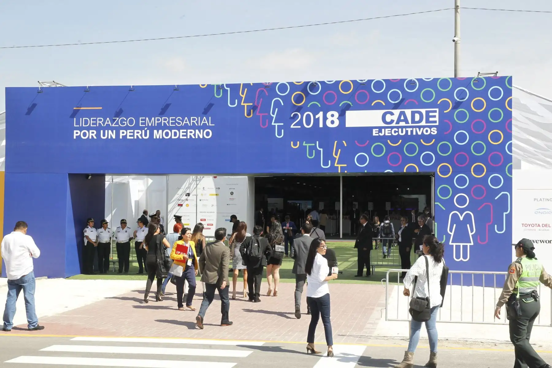 56 edición del CADE Ejecutivos 2018 “Liderazgo empresarial por un Perú moderno”. Foto: ANDINA/Jhony Laurente.