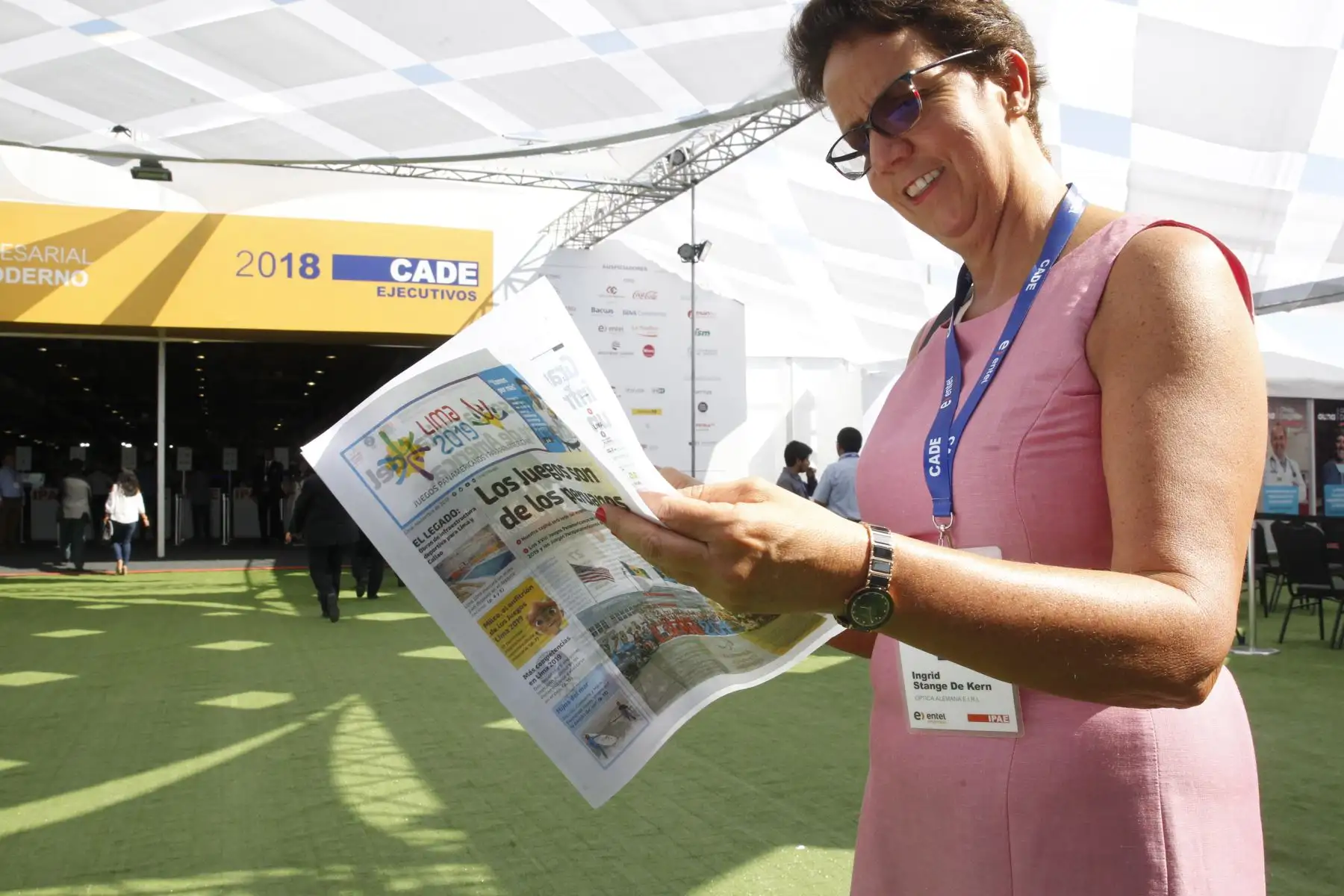 56ª edición del CADE Ejecutivo 2018 “Liderazgo empresarial por un Perú moderno”. Foto:ANDINA/ Jhony Laurente