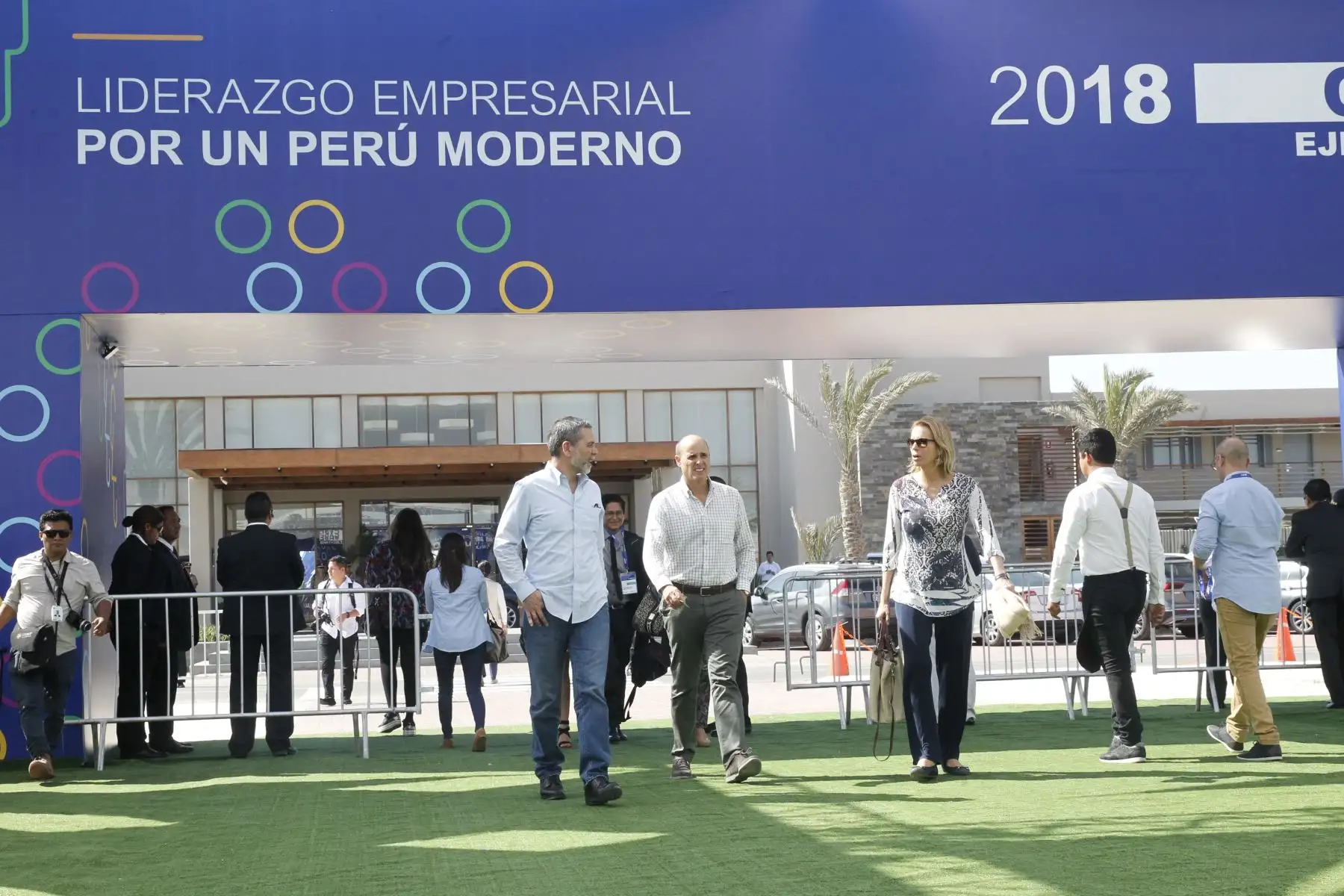 56 edición del CADE Ejecutivos 2018 “Liderazgo empresarial por un Perú moderno”. Foto: ANDINA/Jhony Laurente.