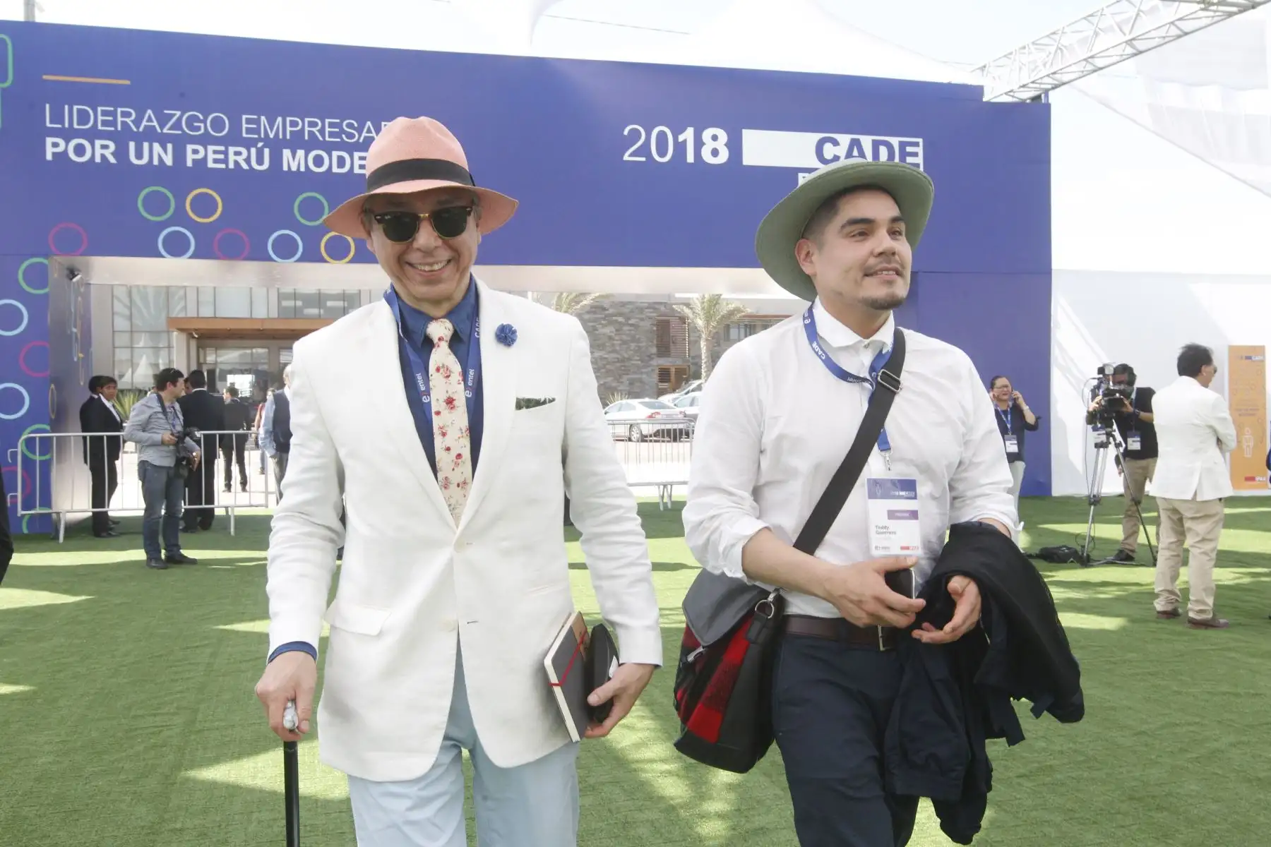56 edición del CADE Ejecutivos 2018 “Liderazgo empresarial por un Perú moderno”. Foto: ANDINA/Jhony Laurente.