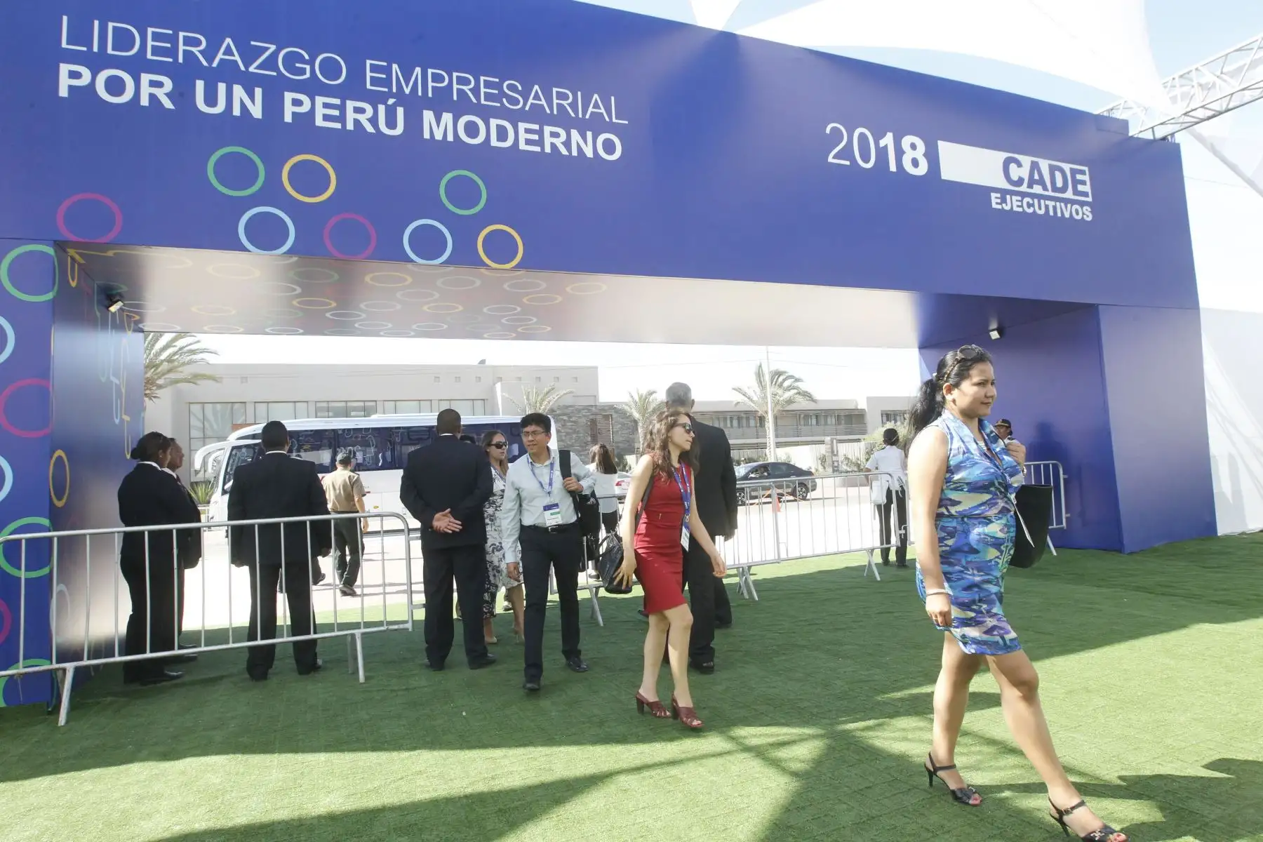 56 edición del CADE Ejecutivos 2018 “Liderazgo empresarial por un Perú moderno”. Foto: ANDINA/Jhony Laurente.