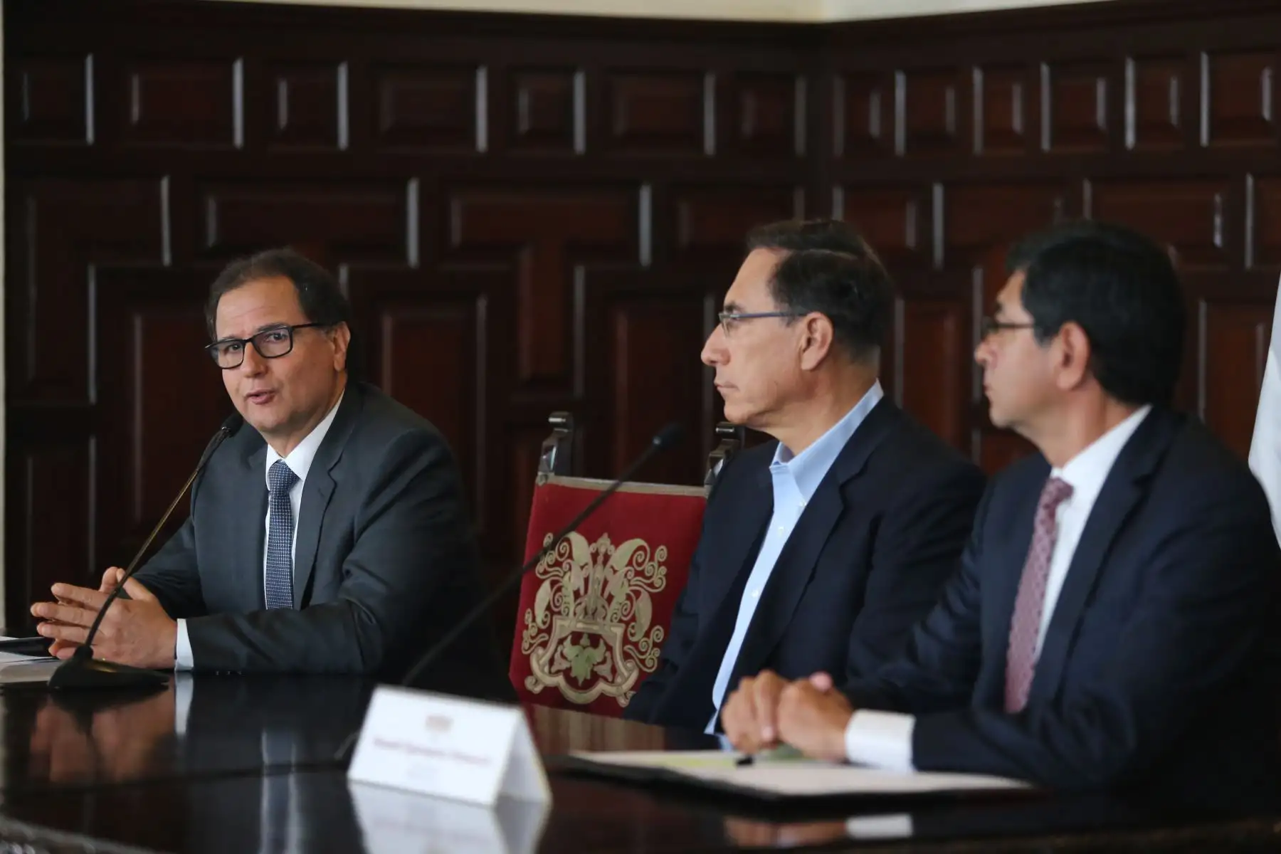 Presidente Vizcarra anuncia el inicio de la etapa de explotación del Lote 95 (Loreto) en Palacio de Gobierno. Foto: ANDINA/Prensa Presidencia