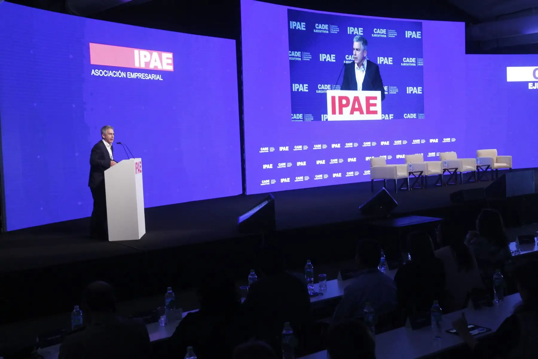 56ª edición del CADE Ejecutivo 2018 “Liderazgo empresarial por un Perú moderno”. Foto:ANDINA/ Jhony Laurente