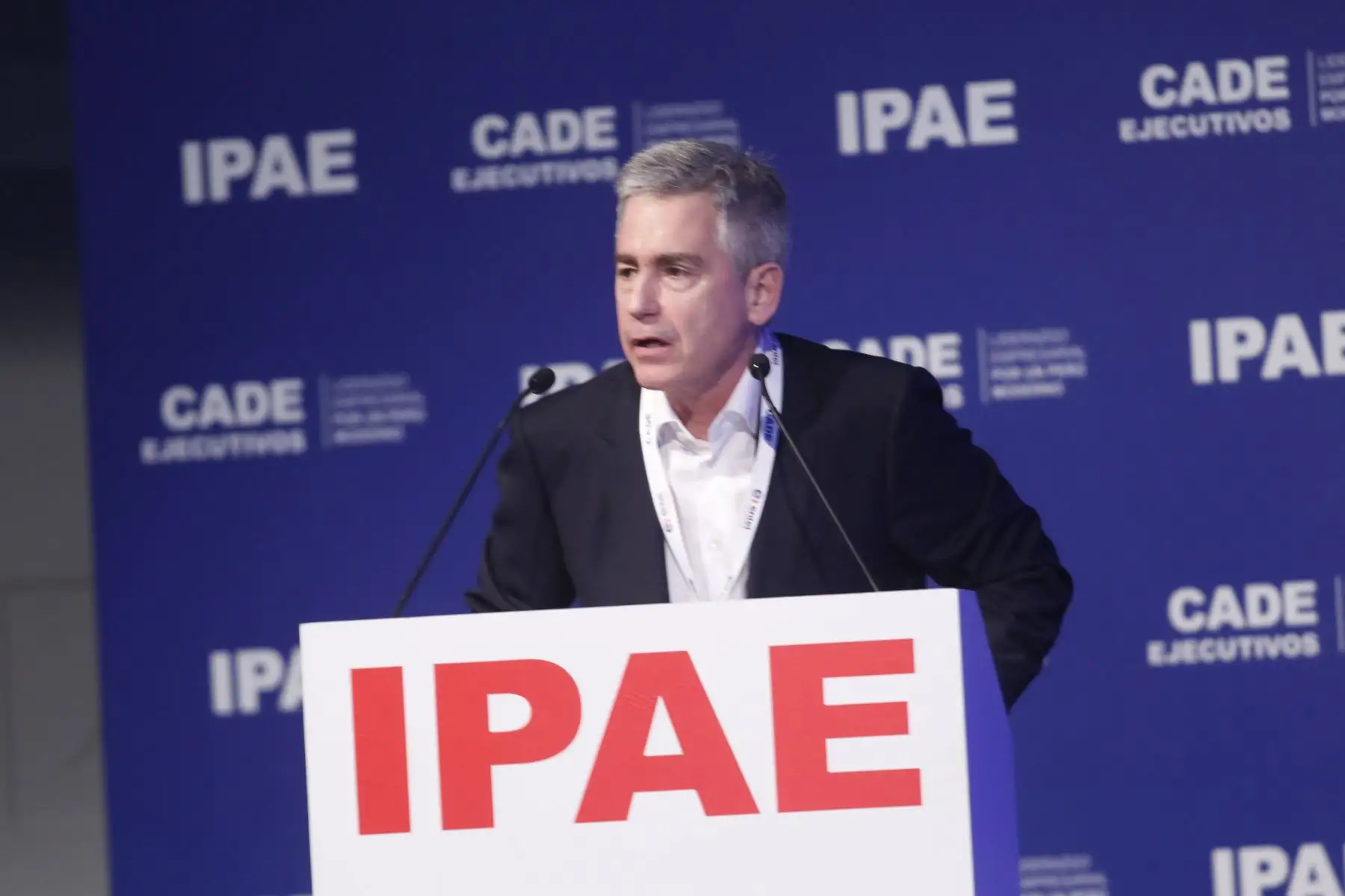 28/11/2018   El presidente del CADE Ejecutivo 2018, Gonzalo Aguirre, inaguró la 56ª edición del CADE Ejecutivo 2018 “Liderazgo empresarial por un Perú moderno”. Foto:ANDINA/ Jhony Laurente