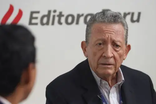 Presidente de Petroperú, James Atkins. Foto: ANDINA/Jack Ramón