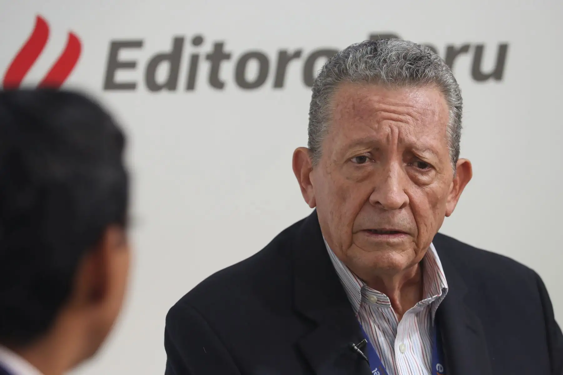 Presidente de Petroperú, James Atkins. Foto: ANDINA/Jack Ramón