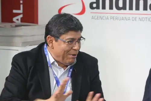 Economista Elmer Cuba. ANDINA/Jack Ramón