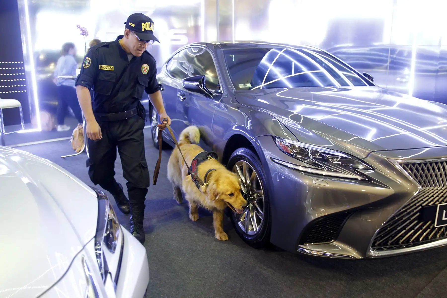 Seguridad policial en CADE Ejecutivos 2018. Foto: ANDINA/Jhony Laurente