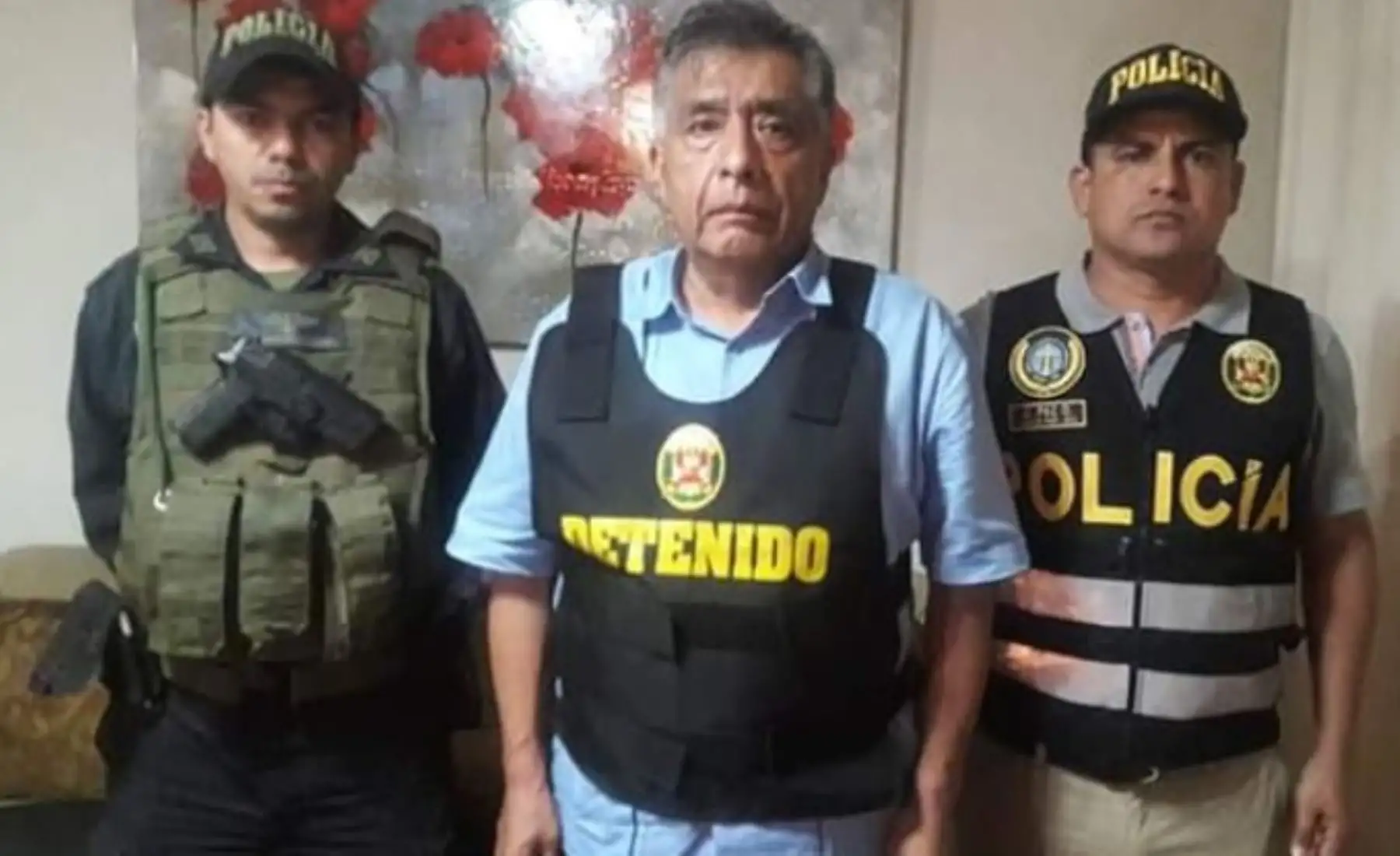 Policía detuvo a alcalde de Chiclayo,David Cornejo, presunto cabecilla de organización criminal. ANDINA/Difusión