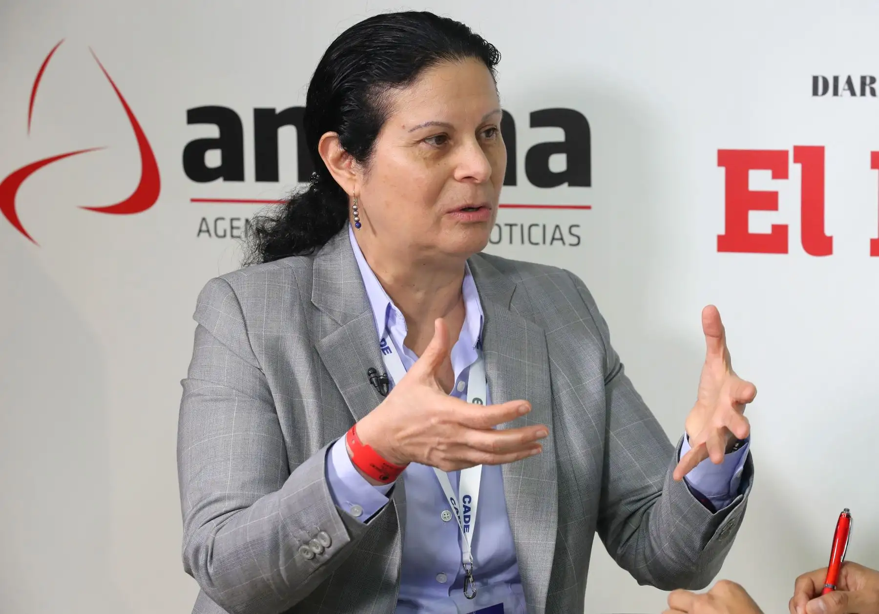 Socorro Heysen, jefa de la Superintendencia de Banca, Seguros y AFP (SBS). Foto: ANDINA/Jack Ramón