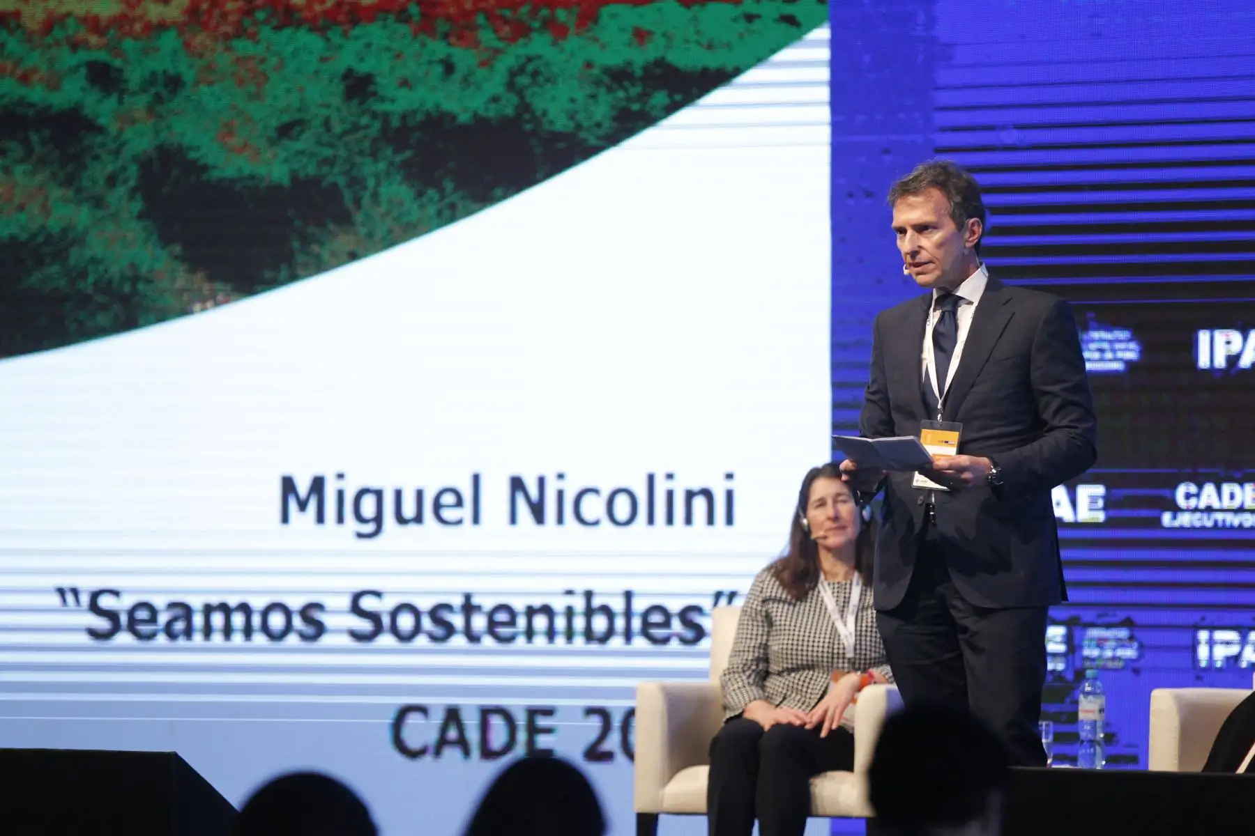 Segundo día de la 56ª edición del CADE Ejecutivo 2018 “Liderazgo empresarial por un Perú moderno”. Foto:ANDINA/ Jhony Laurente