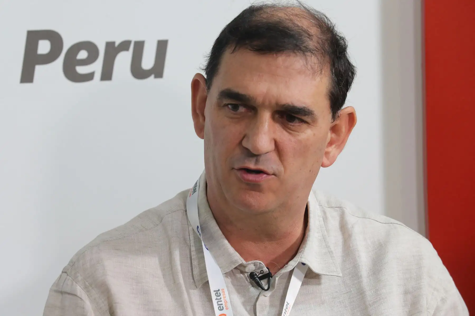 Presidente de Comex Perú, Alfonso Bustamante. ANDINA/Jack Ramón