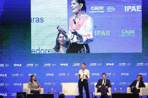 Wendy Woods, líder global de Social Impact Practice. Foto: ANDINA/Jhony Laurente