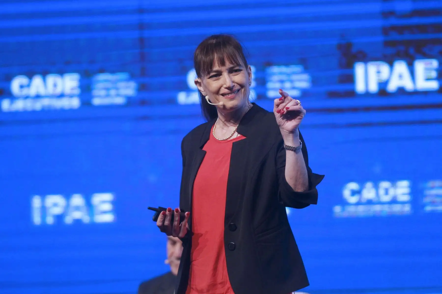 Ministra de Salud Silvia Pessah participò en la 56ª edición del CADE Ejecutivo 2018 “Liderazgo empresarial por un Perú moderno”. Foto:ANDINA/ Jhony Laurente
