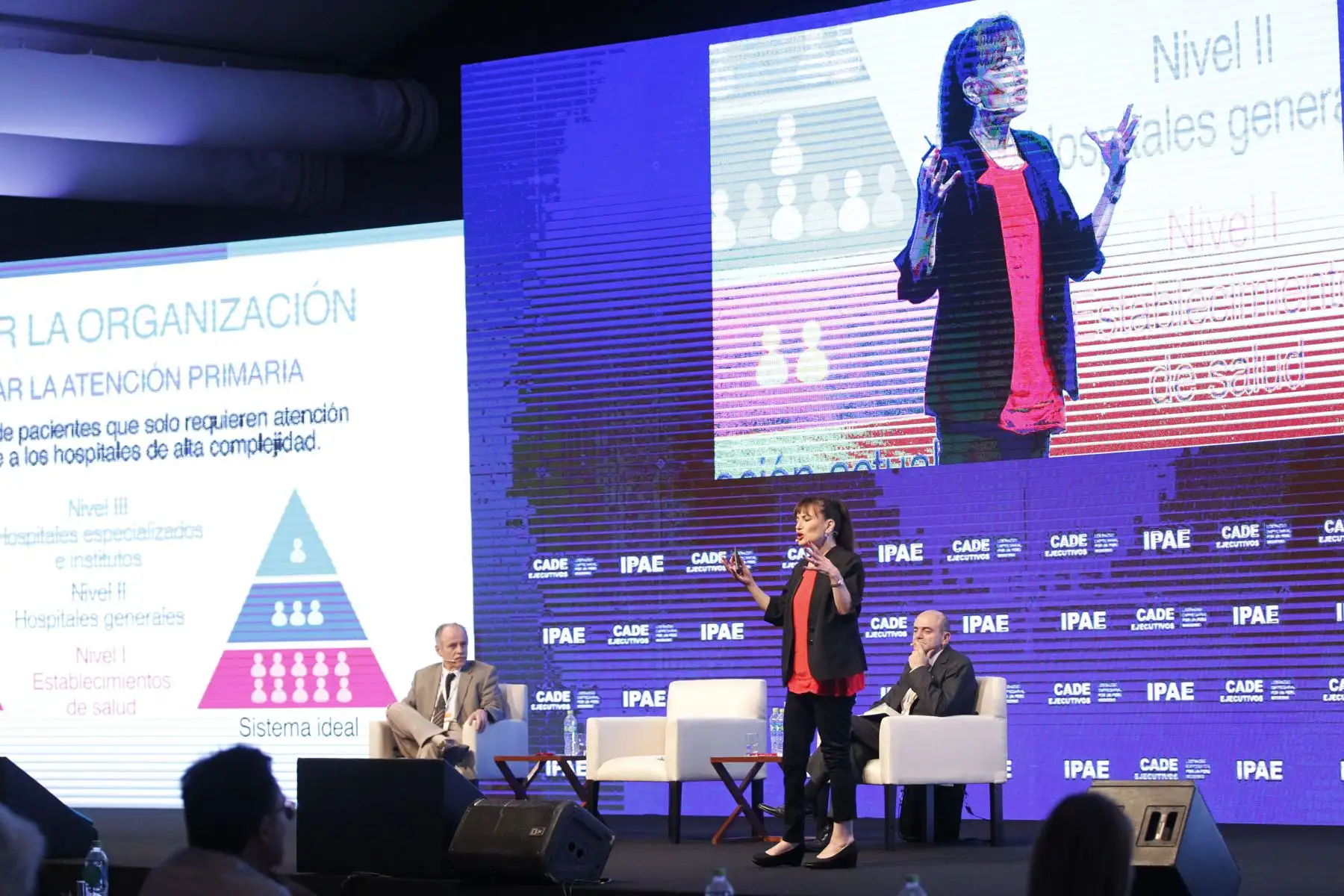 Ministra de Salud Silvia Pessah participò en la 56ª edición del CADE Ejecutivo 2018 “Liderazgo empresarial por un Perú moderno”. Foto:ANDINA/ Jhony Laurente