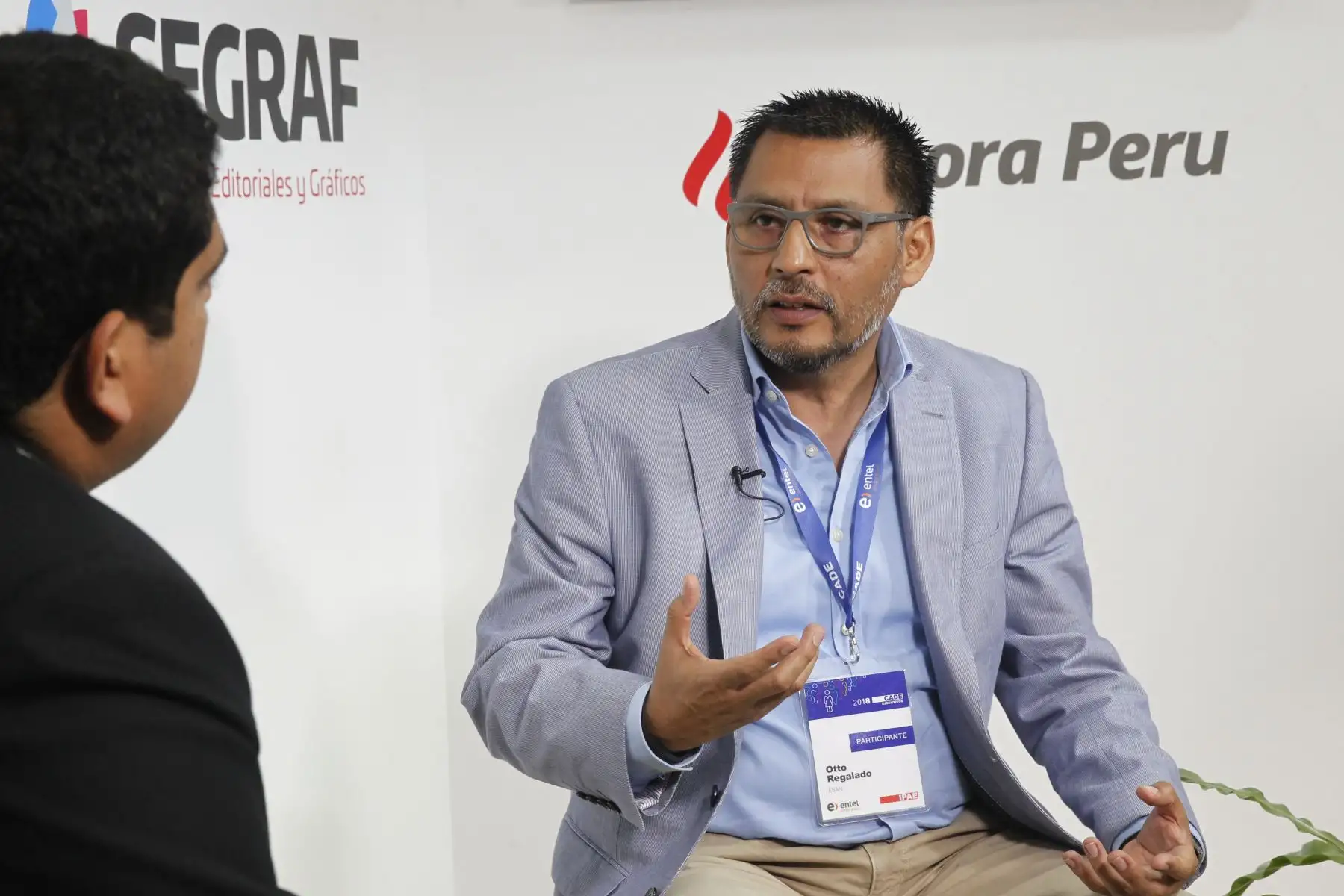 Director Comercial de ESAN, Otto Regalado ANDINA/Jhony Laurente