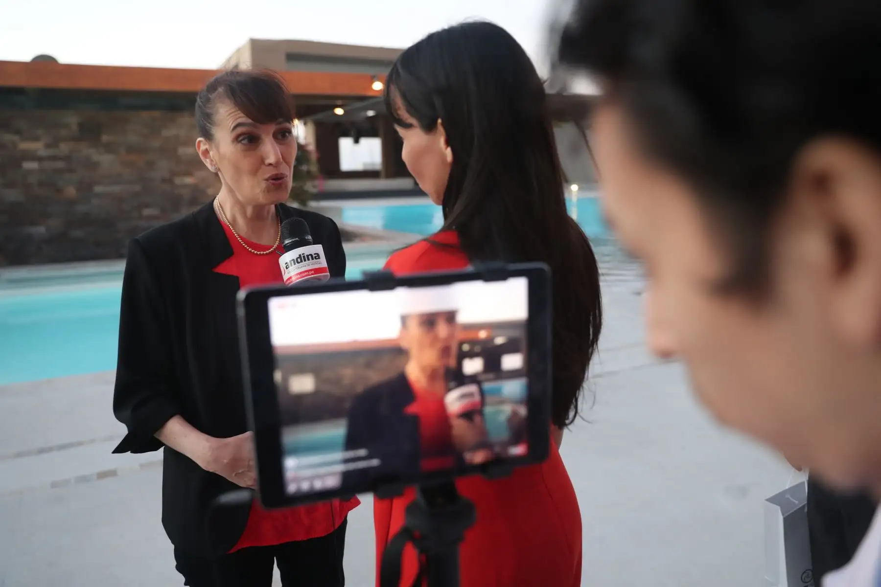 Entrevista a la ministra de salud, Silvia Pessah, en el marco de CADE EJECUTIVO 2019. Foto: ANDINA/Jack Ramón