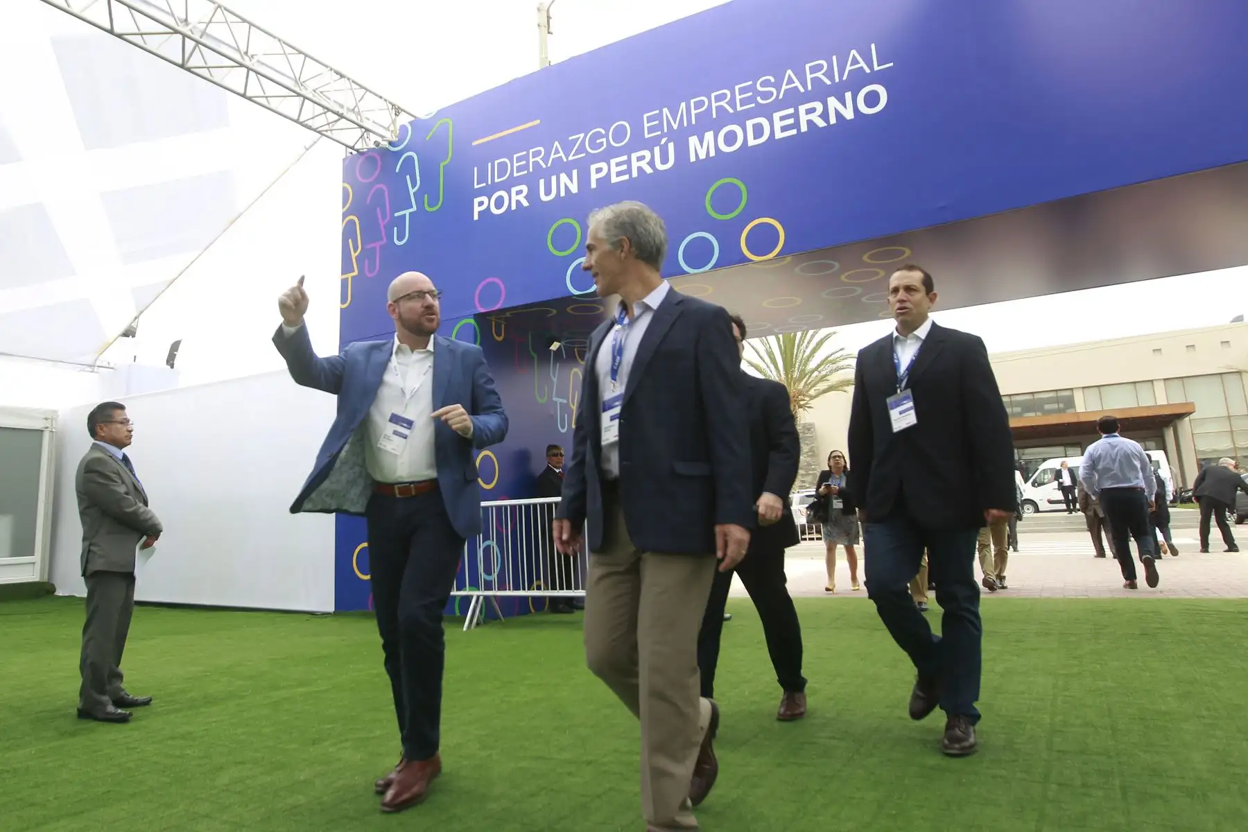 Tercer dia de la 56 edición del CADE Ejecutivos 2018 “Liderazgo empresarial por un Perú moderno”. Foto: ANDINA/Jhony Laurente.
