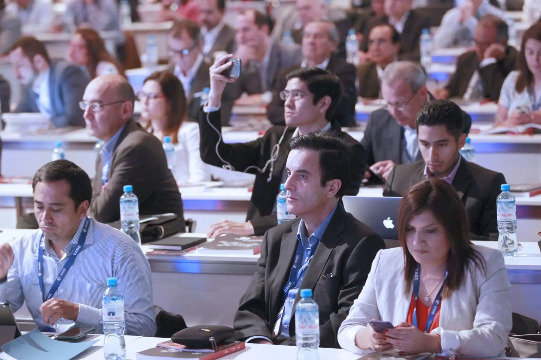 Tercer dia de la 56 edición del CADE Ejecutivos 2018 “Liderazgo empresarial por un Perú moderno”. Foto: ANDINA/Jhony Laurente.