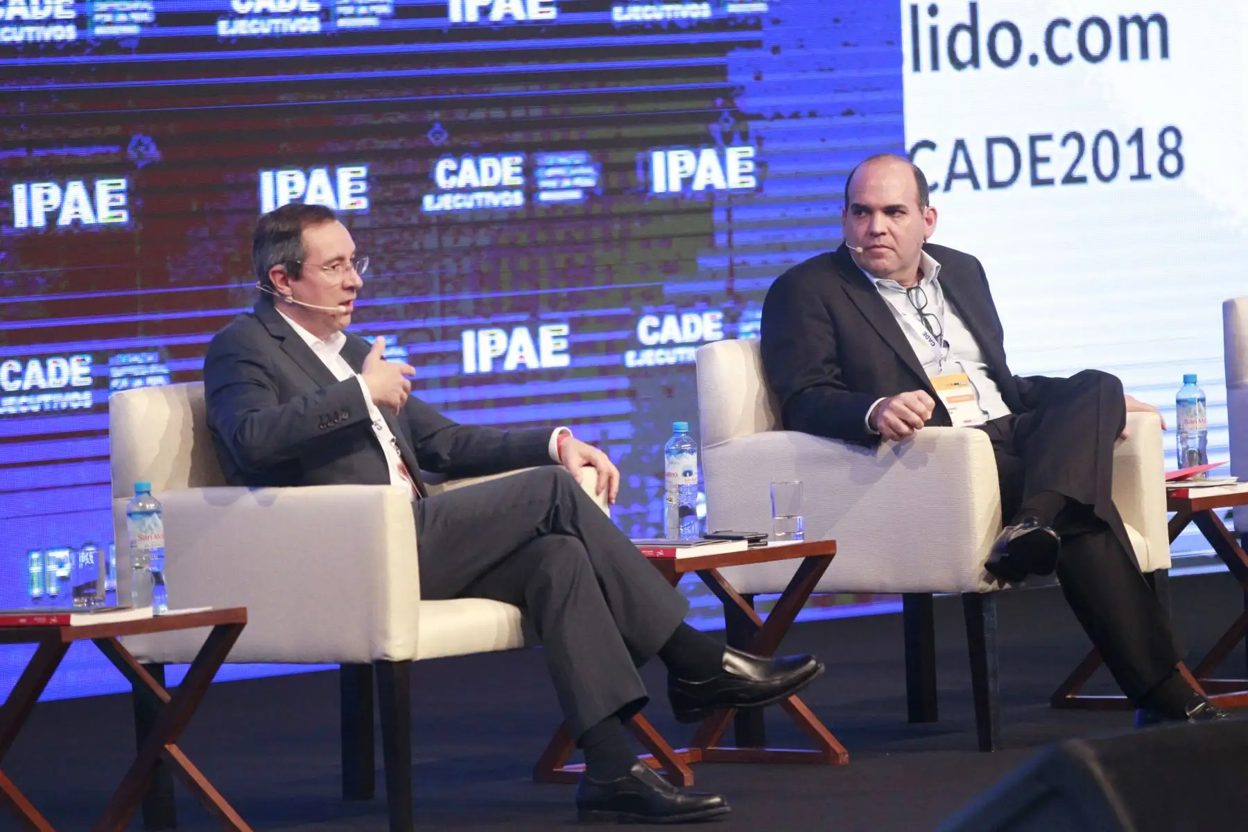 Tercer dia de la 56 edición del CADE Ejecutivos 2018 “Liderazgo empresarial por un Perú moderno”. Foto: ANDINA/Jhony Laurente.