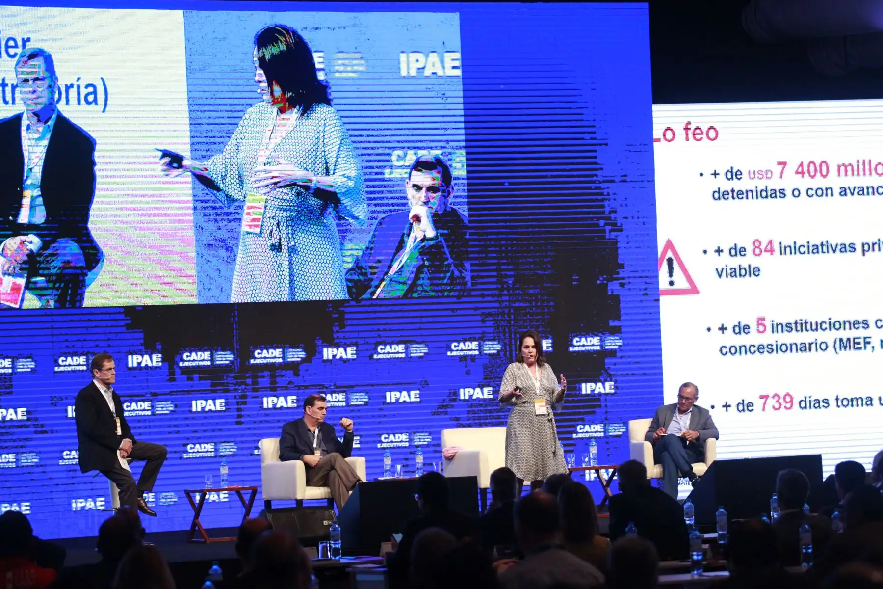 Tercer dia de la 56 edición del CADE Ejecutivos 2018 “Liderazgo empresarial por un Perú moderno”. Foto: ANDINA/Jhony Laurente.