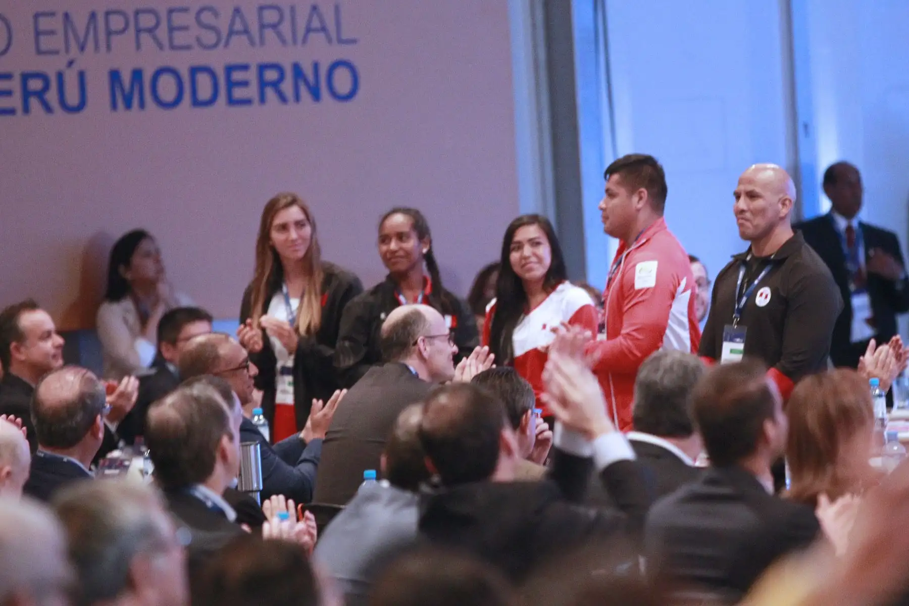 Tercer dia de la 56 edición del CADE Ejecutivos 2018 “Liderazgo empresarial por un Perú moderno”. Foto: ANDINA/Jhony Laurente.