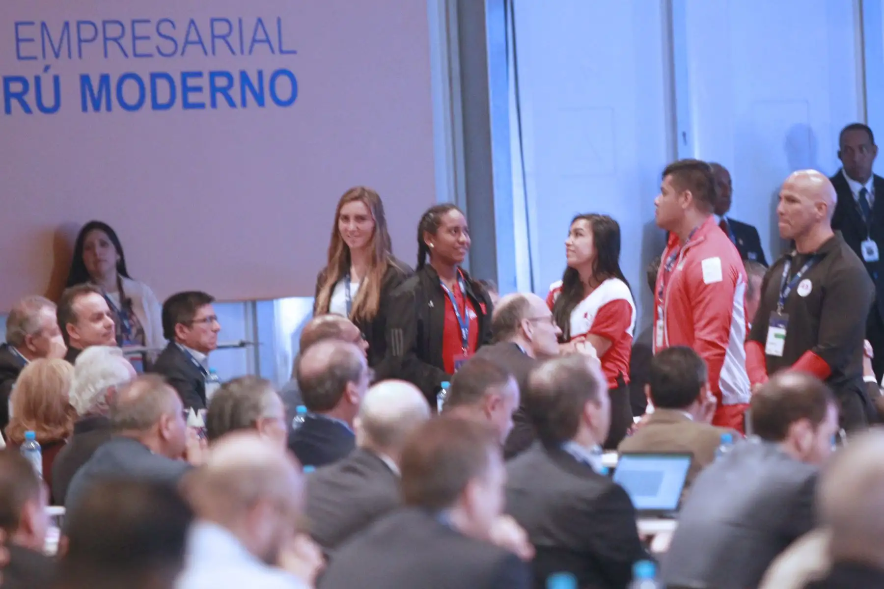 Tercer dia de la 56 edición del CADE Ejecutivos 2018 “Liderazgo empresarial por un Perú moderno”. Foto: ANDINA/Jhony Laurente.