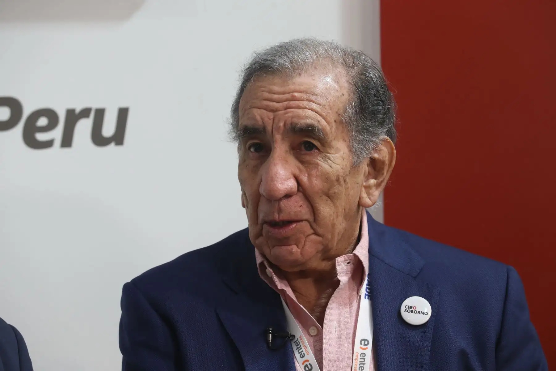 Directivo de Confiep, Óscar Rivera. ANDINA/Jack Ramón