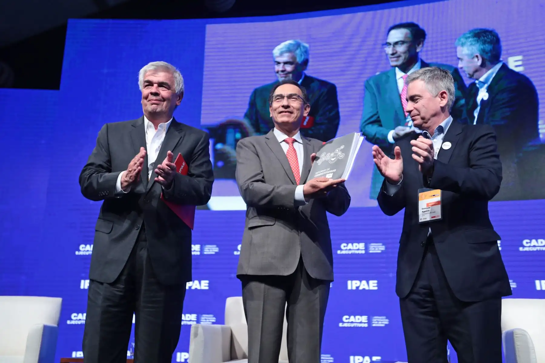 Discurso del presidente Vizcarra pronunciado en CADE Ejecutivo 2018. Foto: ANDINA/Prensa Presidencia