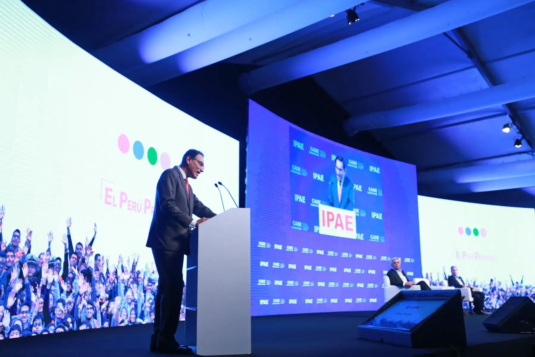 Discurso del presidente Vizcarra pronunciado en CADE Ejecutivo 2018. Foto: ANDINA/Prensa Presidencia
