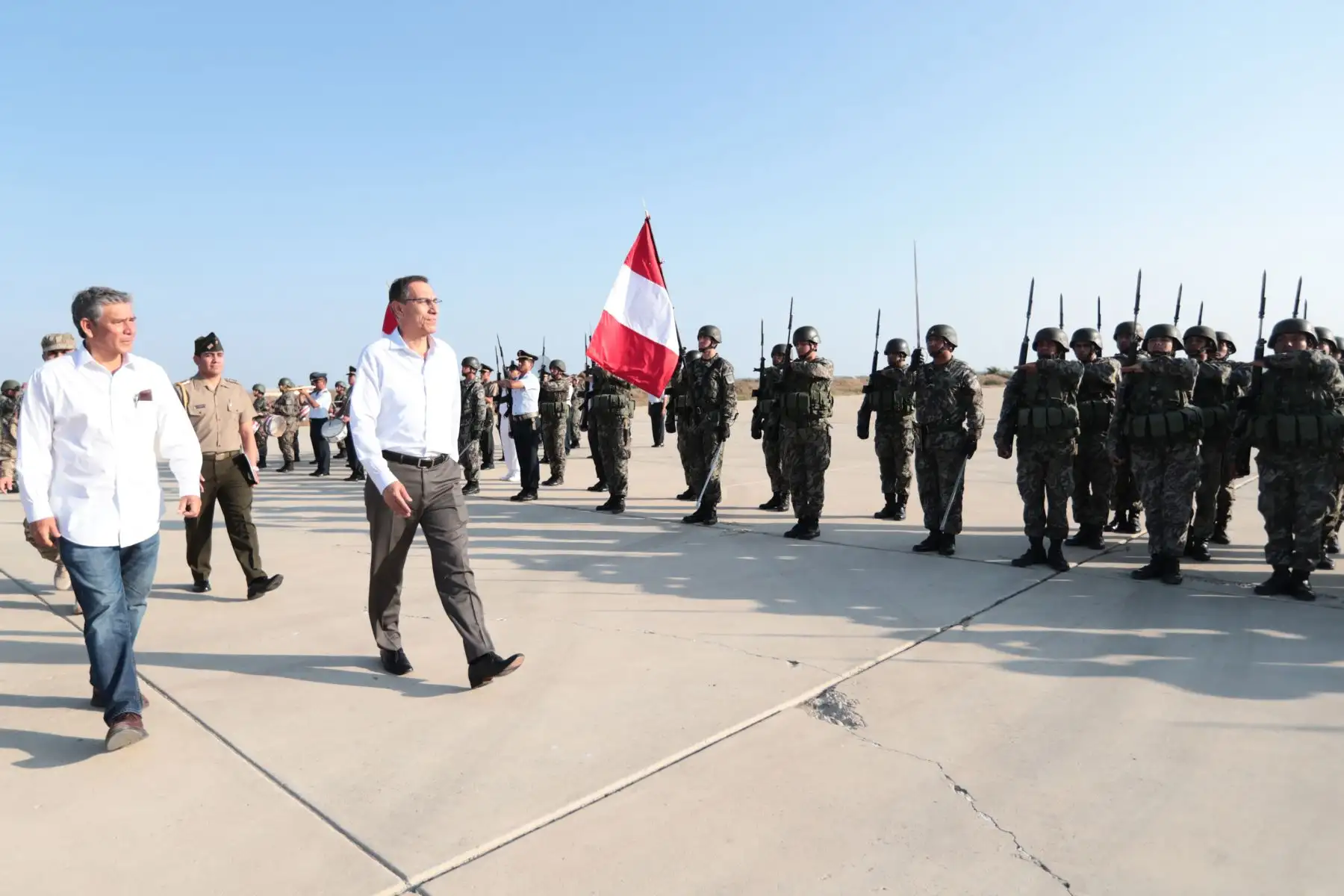 Presidente Vizcarra entrega recursos al Gobierno Regional de Piura para el mejoramiento de los servicios de salud de los hospitales de Huancabamba, Ayabaca y Huarmaca. Foto: ANDINA/Prensa Presidencia