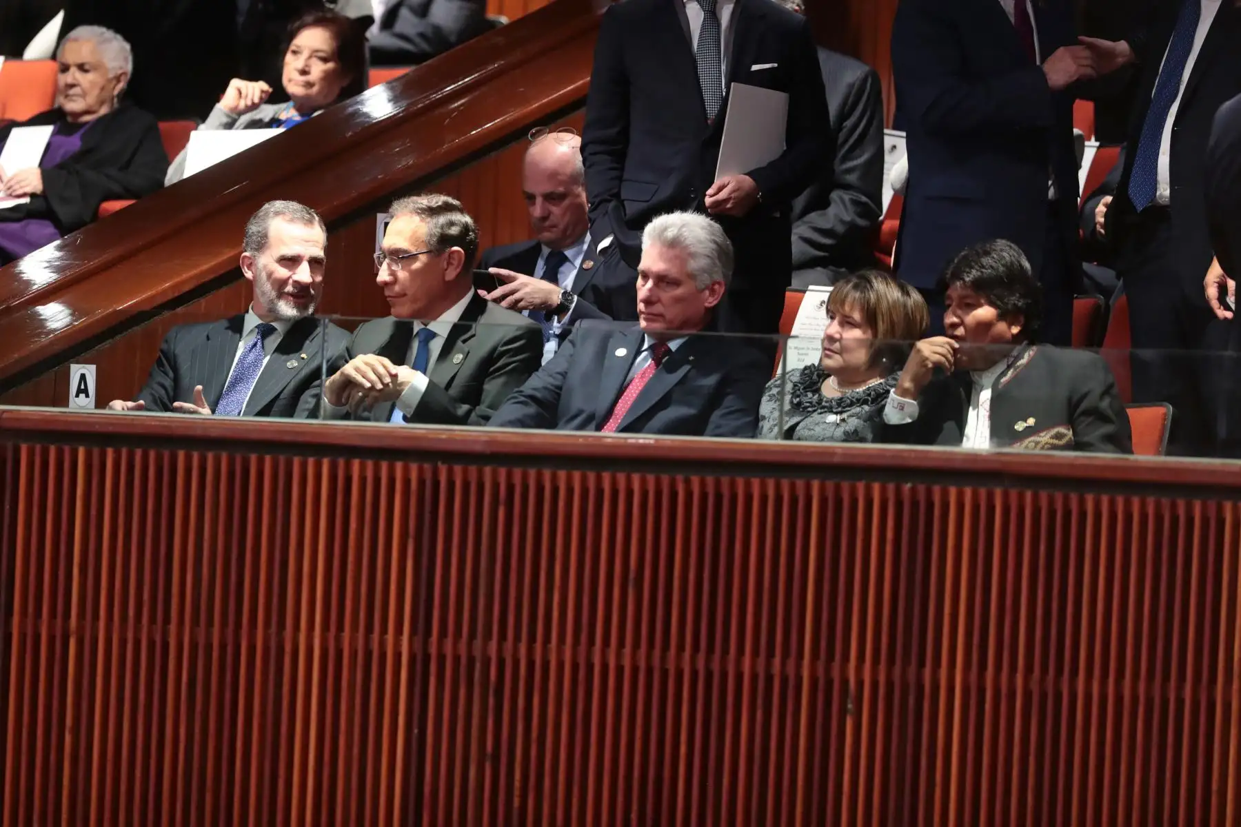 Jefe de Estado Martín Vizcarra asistiò a la toma de mando del presidente electo de México, Andrés Manuel López Obrador. Foto: ANDINA/Prensa Presidencia