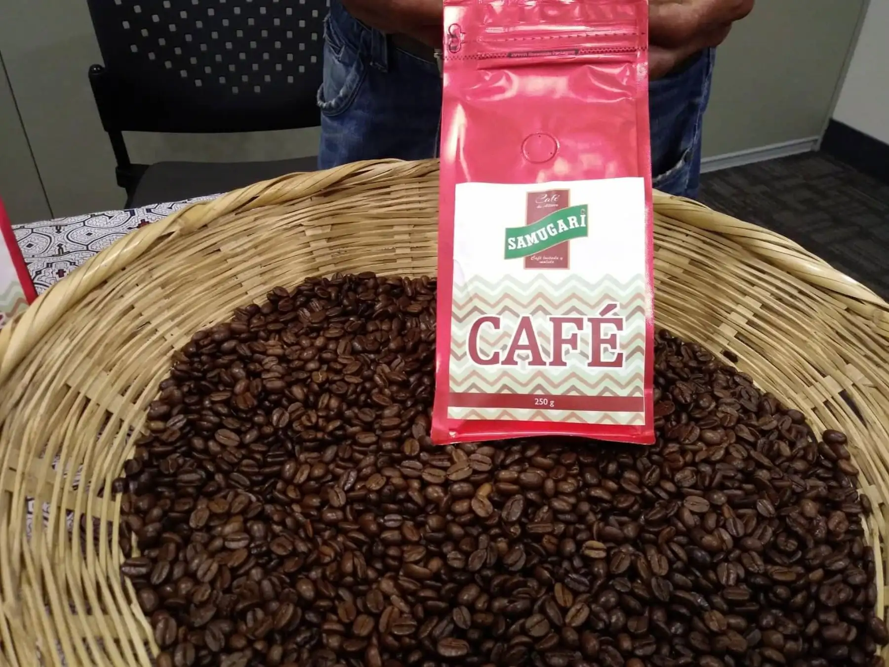 Café de la marca Samugari bajo el sello "Hecho en el Vraem" fue presentado en Lima junto a otras 15 marcas.