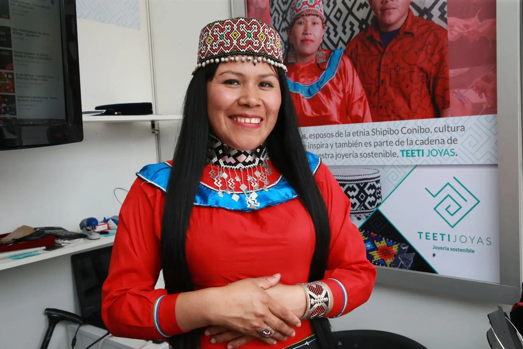 Feria Arte Nativa 2018 muestra variada oferta artesanal de productos que incluyen piezas de cerámica, textil, bisutería, trabajos en madera, fibra vegetal y pintura. Foto: ANDINA/Norman Córdova